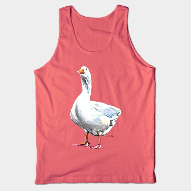 White Goose Tank Top by lucafon18